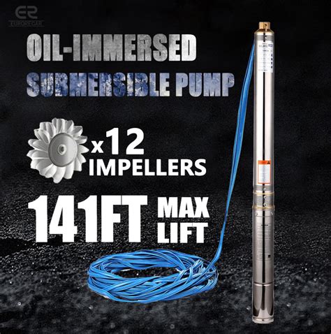 eurorecar water pump|EURORECAR 220V Stainless Steel Deep Well Pump High Lift .